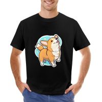 Kawaii Corgi Dog-Perfect For Corgi Moms, Dads, And Even Christmas T-Shirt Quick Drying Shirt Plain White T Shirts Men