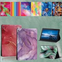 For Lenovo Tab M10 FHD Plus/Tab E10/M10 TB-X605F Case Pu Leather Folding Tablet Cover for Tab M10 HD X306F/Tab M7/Tab M8 Cases