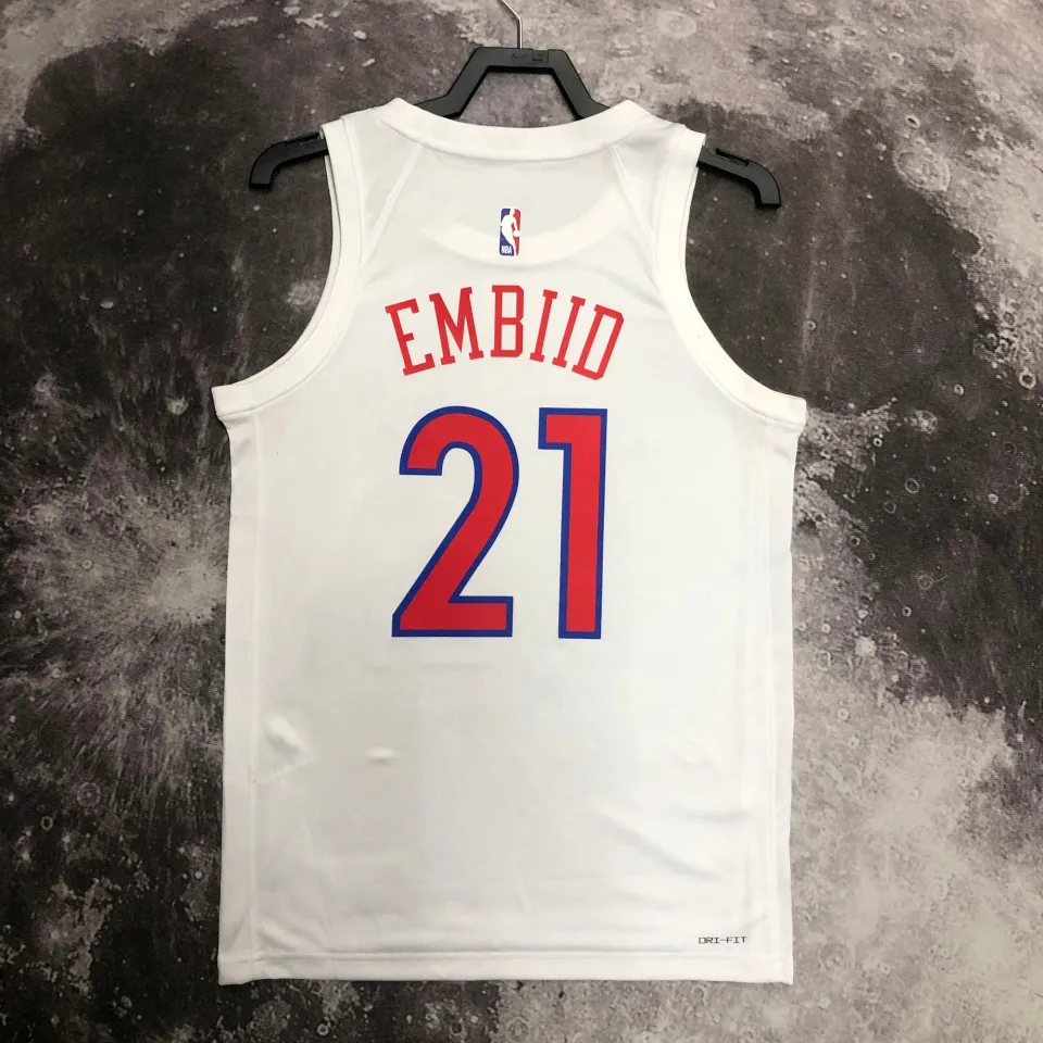 Men's Nike Joel Embiid White Philadelphia 76ers 2022/23 Authentic Jersey - City  Edition