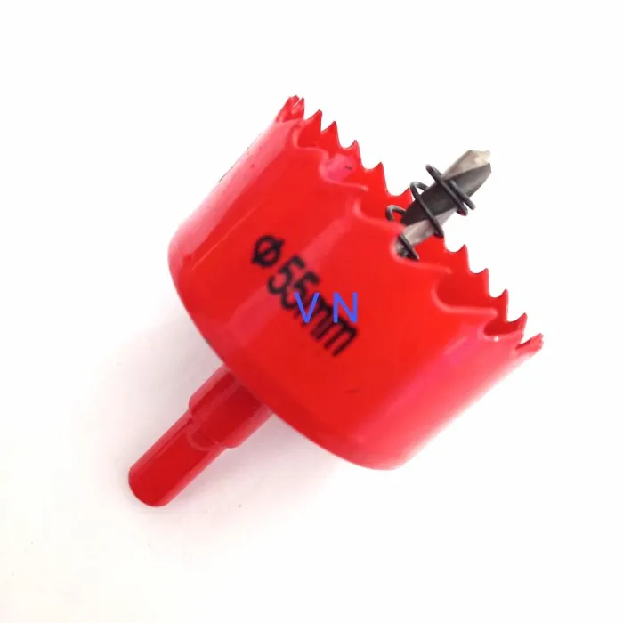 Hole Saw 55 mm/Mata Bor Pembolong Kayu/Triplek/Plastik PVC Lazada