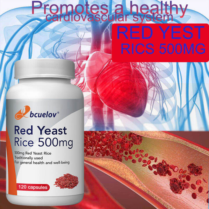 Red Yeast Rice Dietary Supplement Maintaining Healthy Cholesterol Levels Lowering Blood