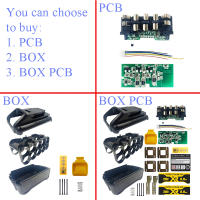 10*21700 DCB200 Li-Ion แบตเตอรี่กรณีพลาสติก PCB ชาร์จแผงวงจรป้องกันกล่องเชลล์สำหรับ Dewalt 18โวลต์20โวลต์8Ah ลิเธียมเครื่องมือ