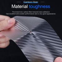 Transparent Carbon Fiber Car Sticker Door Edge Film Anti Scratch Auto Door Sill Protector for Bumper Trunk Household Car Styling