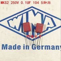 2020 hot sale 10pcs/20pcs German capacitor WIMA MKS2 250V 0.1UF 104 250V 100n P: 5mm Audio capacitor free shipping