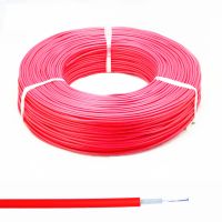 【✆HOT】 JAUN MALL 40KV 22AWG สายไฟแรงสูงตะกั่วบวกสีแดงสำหรับแหล่งจ่ายไฟเลเซอร์ CO2หลอดเลเซอร์และเครื่องตัดเลเซอร์