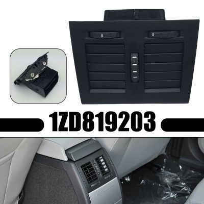 HOT LOZKLHWKLGHWH 576[HOT ING HENG HOT] 1Pcs Armrest กล่อง Air Outlet ด้านหลัง Conditioner Air Outlet สำหรับ Skoda Octavia 1ZD819203พลาสติกคุณภาพสูงติดตั้งง่าย