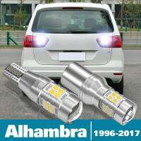 2X LED ไฟถอยหลังสำหรับ Seat Alhambra 1 MK1 7V8 7V9 2 MK2 710 711อุปกรณ์เสริม1996-2017 2016 2015 2014 2013ไฟสำรอง