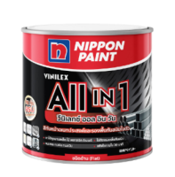 NIPPON VINILEX สีรองพื้นและทับหน้า ALL IN 1 ด้าน |กระป๋อง||แกลลอน|TTR