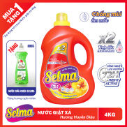 Nước giặt xả Selma Hương Huyền Diệu 4kg giặt sạch sâu tới 72h