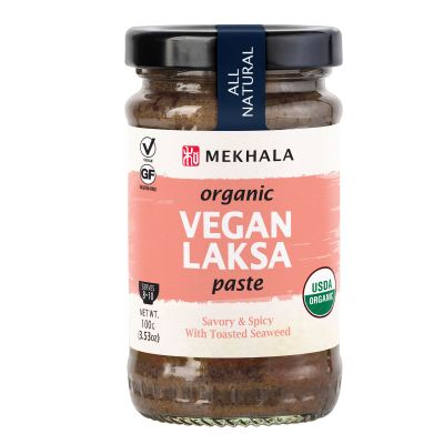 Mekhala เครื่องแกงลักซา มังสวิรัติ Vegan Laksa Paste (100g)