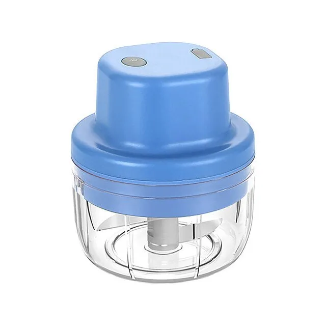 Electric Garlic Chopper Mini Food Slicer Portable Garlic Masher Mincer