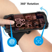 Wristband Phone Holder Mobile Removable 360 Rotating Running Phone Wrist Bag Takeaway Navigation Arm Bag for Fitness Cycling