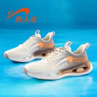 Quaker bird mens running shoes summer new casual light sports shoes autumn shock absorption mesh breathable running shoes men