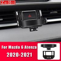 ที่จับโทรศัพท์มือถือรถยนต์สำหรับ Mazda 3 Axela 2014-2021 6 Atenza 2013-2021ช่องแอร์ติดตั้งแรงโน้มถ่วงอุปกรณ์ขาตั้ง