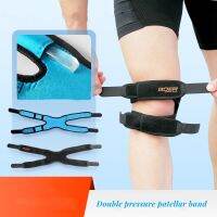 1PCS Siliconel Dual Patella Knee Straps Knee Brace Patella Stabilizer for Knee Pain Relief Running Tennis Jumping Arthritis