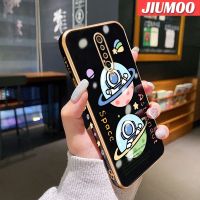 เคส JIUMOO สำหรับ Xiaomi MI POCO F2 POCO X2 Redmi เคส K30ลายการ์ตูนบางๆหรูหราบางอวกาศนักบินอวกาศเคสโทรศัพท์ลวดลายด้านข้างเคสซิลิโคนนิ่มดั้งเดิมคลุมทั้งหมดเคสป้องกันทนแรงกระแทกกล้อง