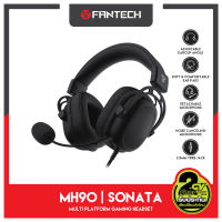 Fantech SONATA MH90 Gaming Headset multi platform หูฟังเกมมิ่ง แฟนเทค หูฟังเล่นเกม หูฟังมือถือ Mobile PC, PSP, PS4, Nintendo Switch, หูฟังครอบหู หูฟัง gaming มีไมโครโฟน สำหรับเกมแนว FPS MMO MOBA