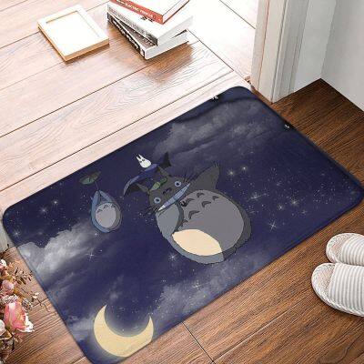 【cw】 Filter Doormat Non slip Entrance Polyester Rug Room Cartoon Antiwear ！