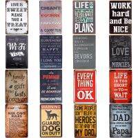 Vintage Farm Warning Metal Posters Famous Quotes Decorative Plate Rusty Metal Tin Sign Club Dorm Bar Home Garage Trainspotting