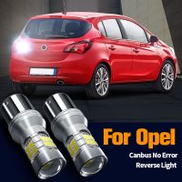 2x ชิ้นไฟถอยหลัง LED Canbus P21W BA15S สำหรับ Opel Agila A Astra F G H Corsa B C E Nationtera คาร์บูเรเตอร์ Tigra Tigra Vectra Zafira หรูหรา