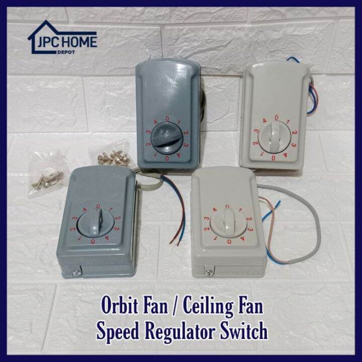 tool Orbit Fan / Ceiling Fan Speed Regulator Switch Heavy Duty with