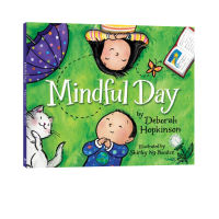 English original mindful day childrens emotion management hardcover Picture Book Society Thanksgiving and love childrens EQ cultivation enlightenment picture book