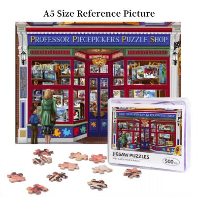 Professor Puzzles Wooden Jigsaw Puzzle 500 Pieces Educational Toy Painting Art Decor Decompression toys 500pcs