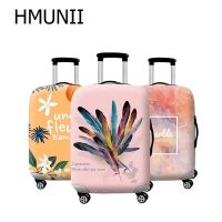 เคสกระเป๋าเสื้อผ้ากระเป๋าเดินทางยืดหยุ่นแบบหนาท่องเที่ยวแฟชั่นแบรนด์ HMUNII เคสขนาด18-32นิ้ว2018อุปกรณ์เสริมสำหรับการเดินทาง