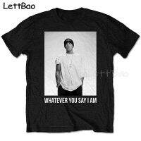 Eminem T Shirt 100 Pure Cotton Hop Print T Shirt Men Aesthetic Clothing Popular Shirts For Men 100% Cotton Gildan