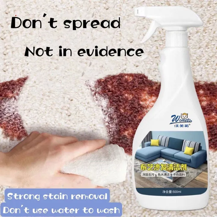 500ml WOMETO Multifunctional SOFA CLEANER, Deodorizing, Sterilizing