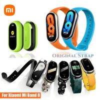 สายเดิม100% สำหรับ Mi Band 8สายรัดข้อมืออย่างเป็นทางการไม่ใช่นาฬิกาหัวเข็มขัดพลาสติก Band8