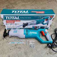 Total เลื่อยชักไฟฟ้า รุ่น TS100806 ( Sabre Saw ) -  750 วัตต์  แถมฟนี..ใบตัดไม้1ใยและใบตัดเหล็ก1ใบ