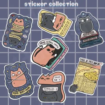 45pcs/pack My Cat Decorative Stickers Adhesive Stickers DIY Decoration  Diary Japanese Stationery Stickers Gift