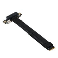 Riser PCIe X4 3.0 PCI-E 4xถึงM.2 NVMe M 2280 Riser Card Gen3.0สายM2คีย์-M PCI-Expressสายต่อ32G/Bps