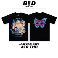 Badcompany.th เสื้อทัวร์ เสื้อยืดสตรีทสกรีนลาย "Ladygaga"