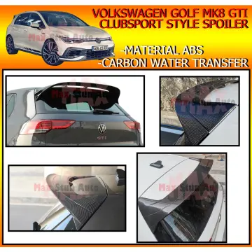 For 2008-2013 VW Golf 6 MK6 GTI R GTD Roof Spoiler OETTINGER Style Carbon  Look