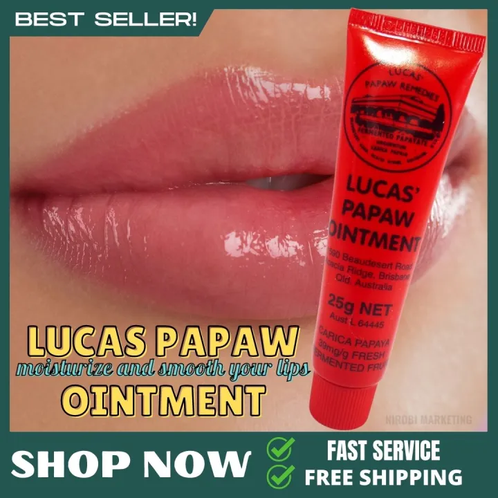 HOT DEALS LUCAS PAPAW OINTMENT 25g Original Lip Balm, Lip Scrub, Sun