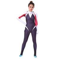 【YP】 Kids Gwen Stacy Costume for Bodysuit with Zentai Jumpsuit