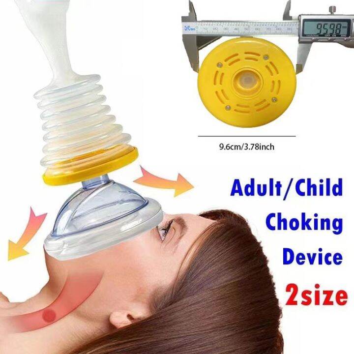 ☑ Dropshipping First Aid Choking Device Adults Children Mask Choking
