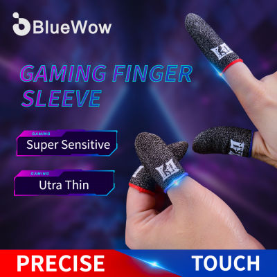 BlueWow Gaming Finger Sleeve Breathable Fingertips For PUBG Mobile Games Touch Screen Finger Cots Cover Sensitive Mobile Touch