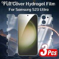 Ille Filme De Hidrogel Cobertura Fleta สำหรับซัมซุง S23อัลตร้า S22บวก S21 ° โปรเทลาโบล S23u กาแล็กซี่ S23ultra ฟิล์ม