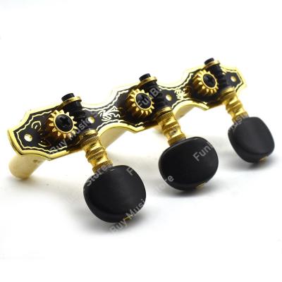 ‘【；】 3R3L  Plate Classical Guitar Tuning Pegs Tuners Machine Head Musical Parts Accessories