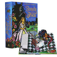 Beauty &amp; the beast three-dimensional book English original beauty &amp; the beast: a pop up book childrens book picture book 3D paper carving art book educational activity book interesting book hardcover full-color folio