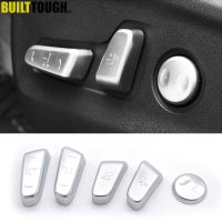 For Kia Sportage QL 2017-2019 Chrome Interior Seat Adjustment Switch Knob Button Control Cover Trim Garnish Molding Car Styling