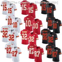 ☄✿☑ Nfl American football shirts Chiefs embroidery Rugby Jersey 15 10Hill 87Kelce