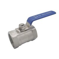 Free Shipping Stainless Steel BallValve SS304 1pc Ball Valve 1/4" 3/8" 1/2" 3/4" 1" 1-1/4" 1-1/2“2” Female BSP