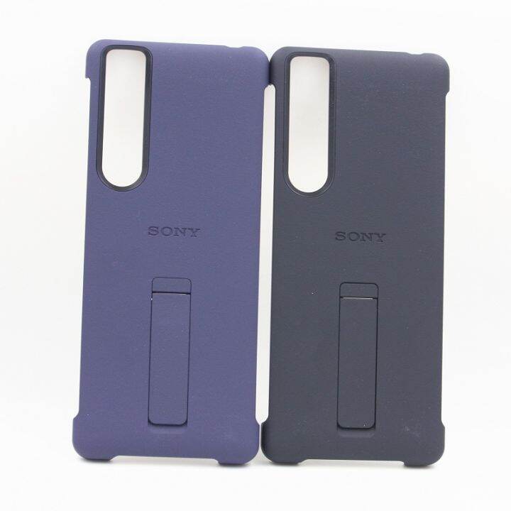 เคสโทรศัพท์มือถือ-ป้องกัน-พร้อมขาตั้ง-ของแท้-สําหรับ-sony-xperia-1-5-10-iii-iv-xqz-xqz-cbbc-cbct-cbbq-cbcc-cbcq-mark-3-4