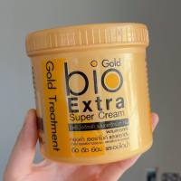 1กระปุก ทรีทเม้นท์ไบโอสีทอง GOLD BIO EXTRA SUPER CREAM GOLD TREATMENT ปริมาณ 500 มิลลิลิตร