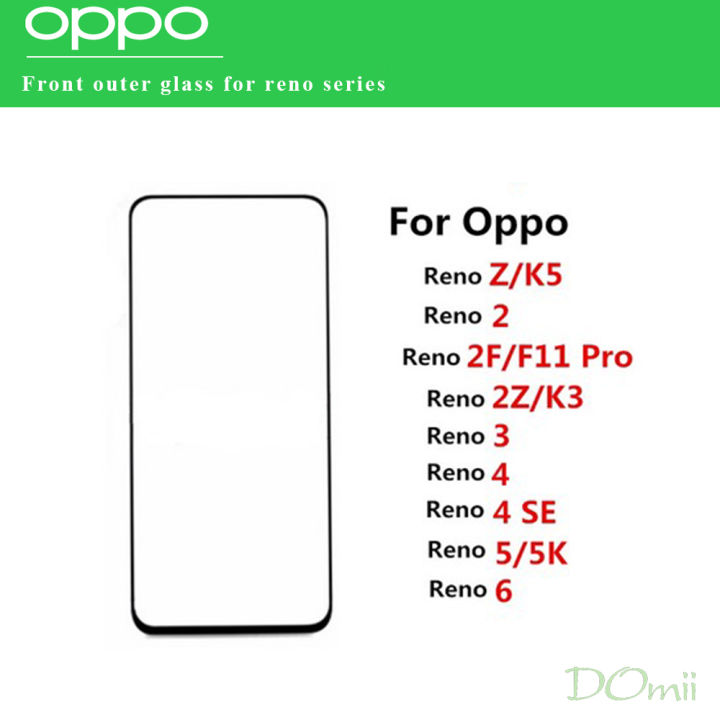 oppo reno 2f front glass