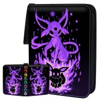 900 New Pokemon Cartoons Games Collection Cards Card Holders Charmander Eevee Album Books Binders Childrens Toys Gifts